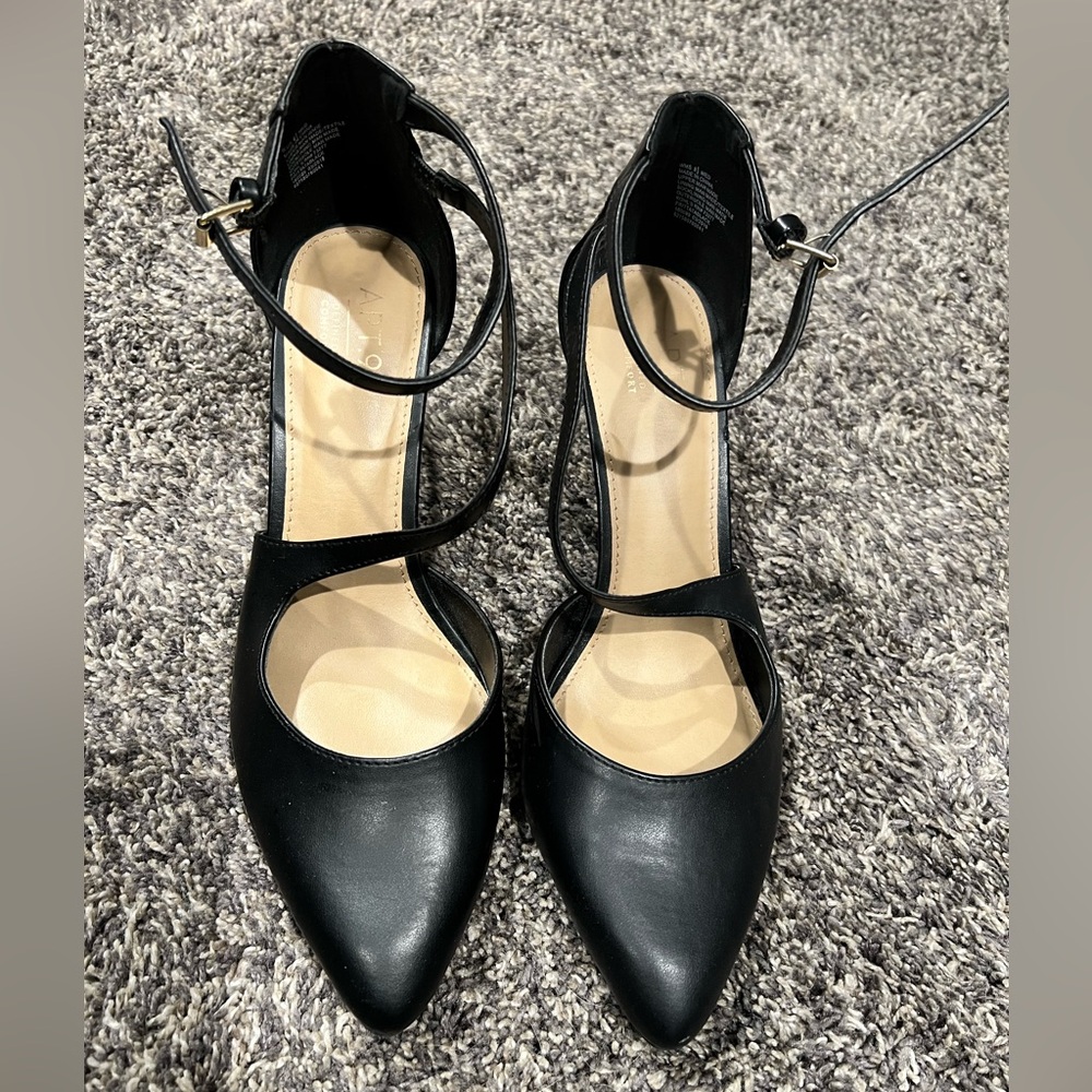 Black heels